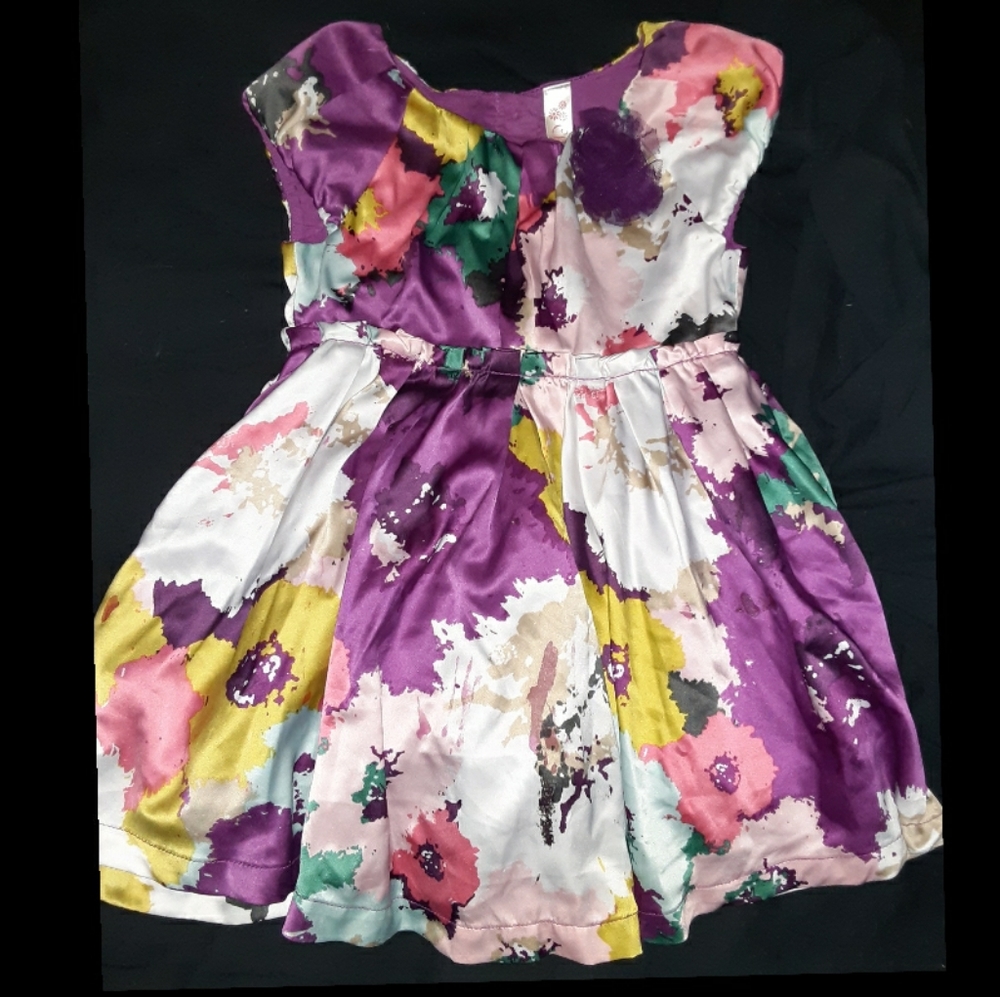 💰3@$20!💰 Girls Floral Print Dress By Cherokee